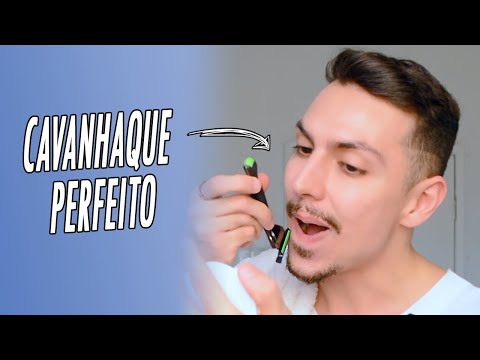 COMO FAZER O CAVANHAQUE E CONTORNO DA BARBA SOZINHO ✂️ #HomensqueseCuidam