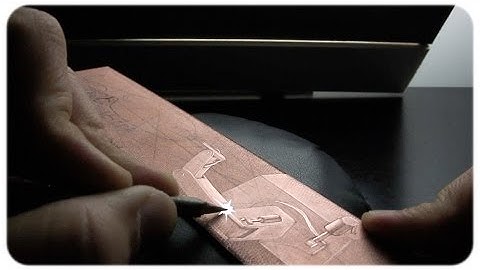 Designing a Mechanical Rhinoceros Beetle - Mezzotint Printmaking Pt. 1