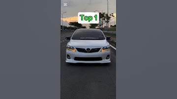 Top 5 modified Toyota Corolla in Pakistan 😱#shorts #car #viral