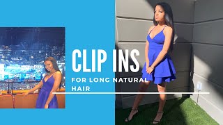 How To Install Clip Ins For Long Hair