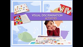 Visual Discrimination Activities for 3-5yr kids II How to improve visual skills #brainboost