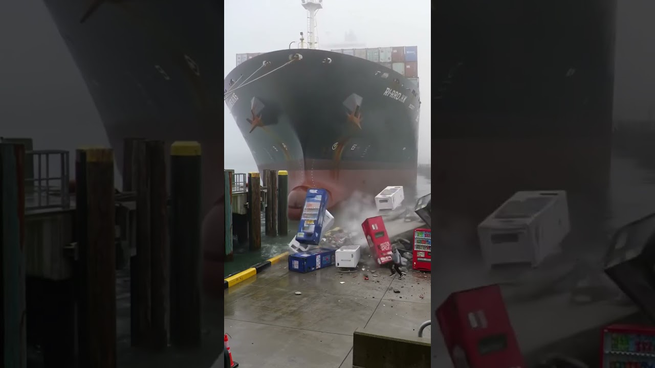 The REAL Reason You Don't Stand Near Big Ships...