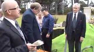 Ruth's burial service
