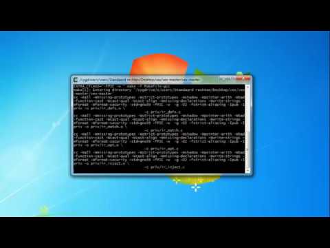Cross compiling Linux libraries on Windows