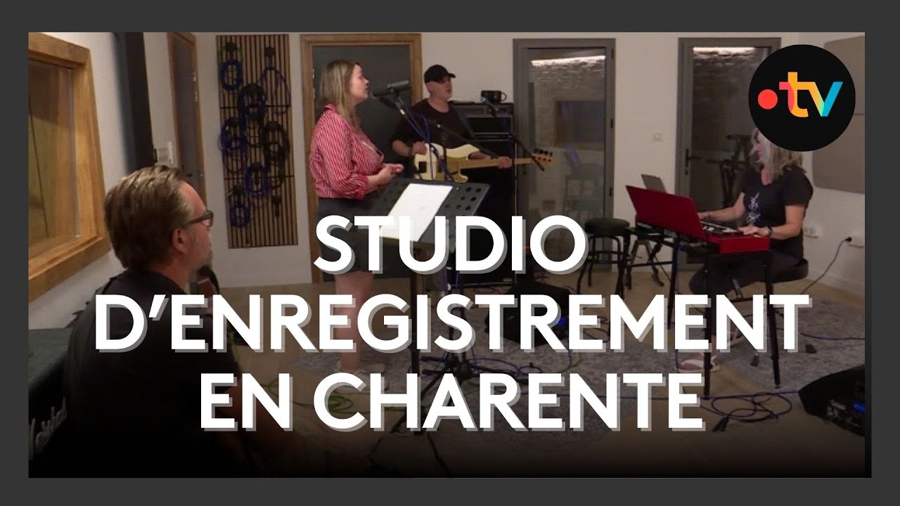 Un studio d’enregistrement haut de gamme à Pressignac en Charente