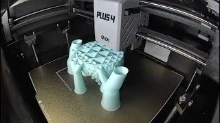 Пример печати на Qidi tech plus 4, 3d print. Настройка принтера правильно.