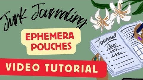 📚Junk Journalling 📚Ephemera made from Tea bag holder.