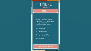 TOEFL Grammar Practice #263 | Structure Questions (Inversion with Place Expressions)