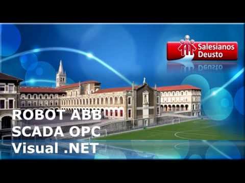 SCADA (Visual Studio - C#) con Servidor OPC para IRC5 de Robot ABB