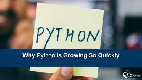 Python Training in Chandigarh - CBitss Technologies