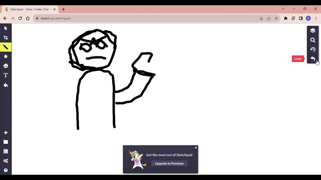 I sketch without editing and no commentary