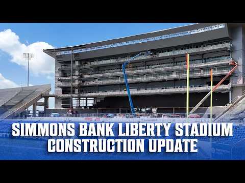 Simmons Bank Liberty Stadium Construction Update