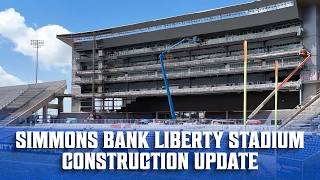 Simmons Bank Liberty Stadium Construction Update