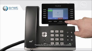 Yealink T54 | Start a Conference Call