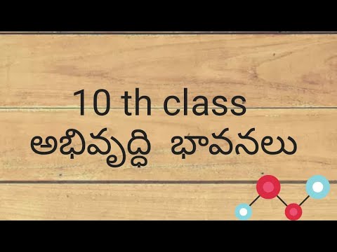 ap 10th class social lesson abhivruddi bhavanalu in telugu in 2020