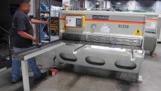 10 Ga. x 6' Accurshear Hydraulic Power Shear Stock #8106