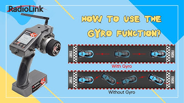 RC Car Controller Gyro Settings of RadioLink RC6GS V3/RC6GS V2//RC6GS/RC4GS V3/RC4GS V2/RC4GS