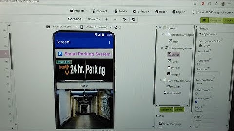 🚘📲 Project Smart Parking System by Mobile phone (ESP32 + Firebase + MitApp Inventor).