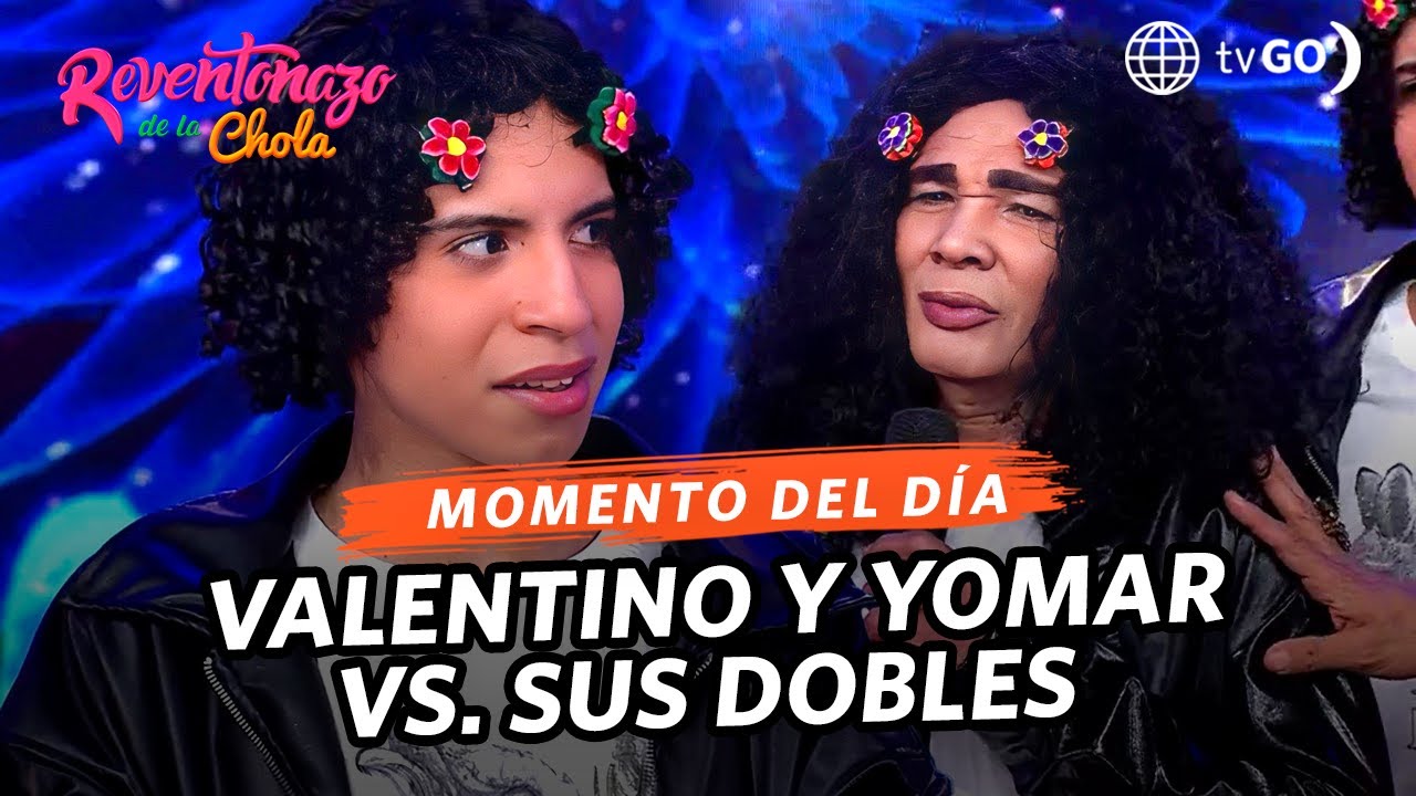 El Reventonazo de la Chola: Valentino y Yomar se enfrentaron a sus dobles de terror (HOY)