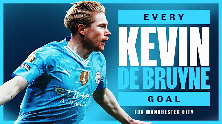 EVERY KEVIN DE BRUYNE GOAL FOR MAN CITY! 🐐👑🩵