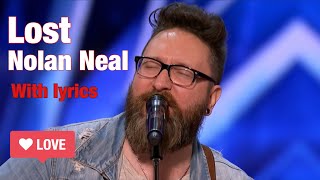 Lost with lyrics (英語字幕) |Nolan Neal| America’s Got Talent