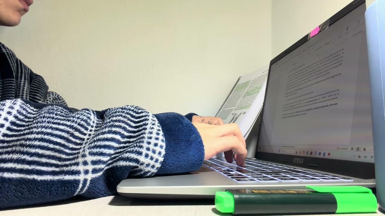 Estudia conmigo 1h sin música de fondo