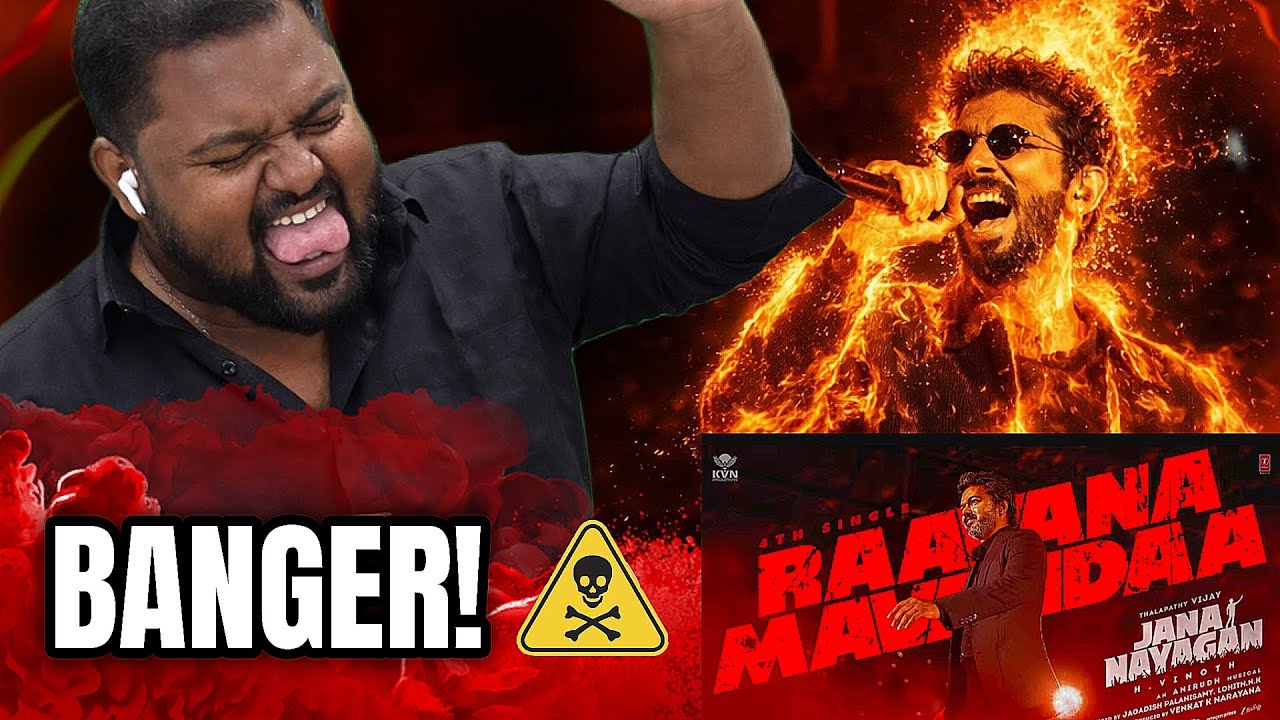 யாரு சாமி நீ 🥵🔥 Raavana Mavandaa Song REACTION 🙏🏻 | Anirudh | Thalapathy Vijay