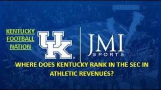 WHERE DOES KENTUCKY RANK IN THE SEC REVENUES FOR ATHLETICS? #kentuckybasketball #secfootball