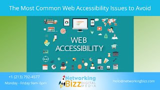 The Most Common Web Accessibility Issues to Avoid