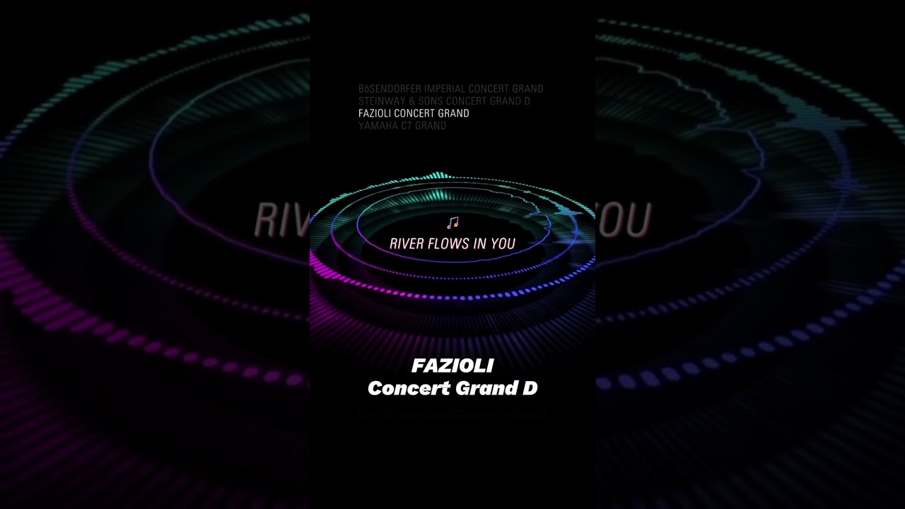 Compare Bösendorfer / Steinway / Fazioli / Yamaha Piano Sounds