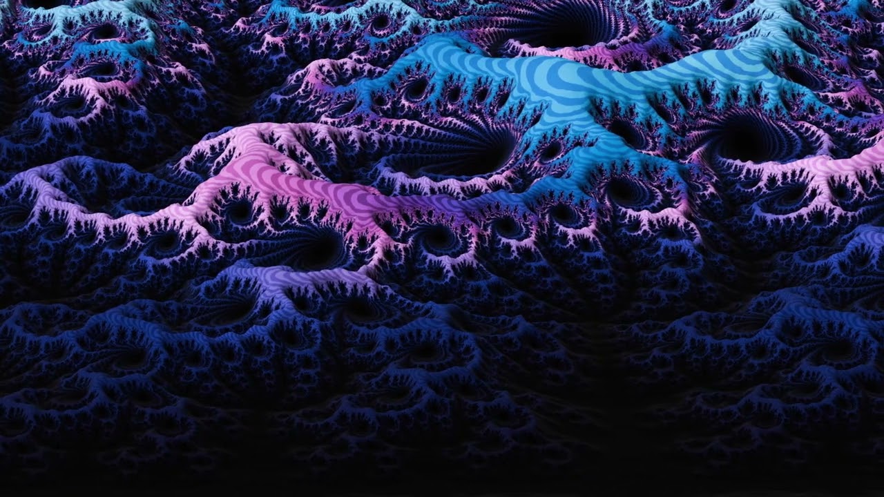 Fibonacci Fractal Flowers 2