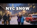 NEW YORK CITY Snowstorm ❄️ Walking Tour of Manhattan in Winter