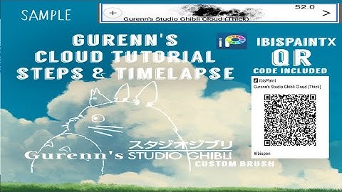 IBISPAINTX CUSTOM BRUSHES & Short Tutorial [Gurenn