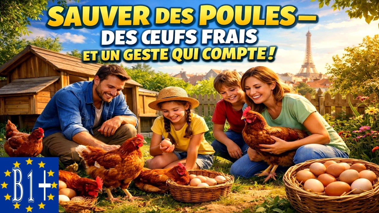 SAUVER DES POULES – ŒUFS FRAIS ET GESTE QUI COMPTE - SAVE HENS – FRESH EGGS & MEANINGFUL ACT (fr-en)