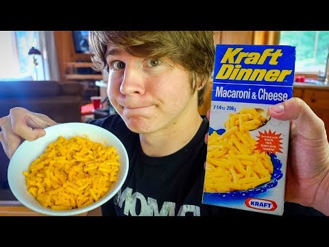 EATING PASTA FROM 1976 ~ Ancient Kraft Dinner!!