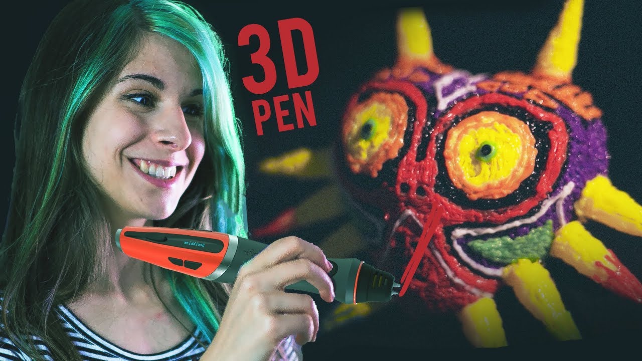 DISEGNARE con la PENNA 3D è DIFFICILE... MA CI PROVO! 🐸 Zelda