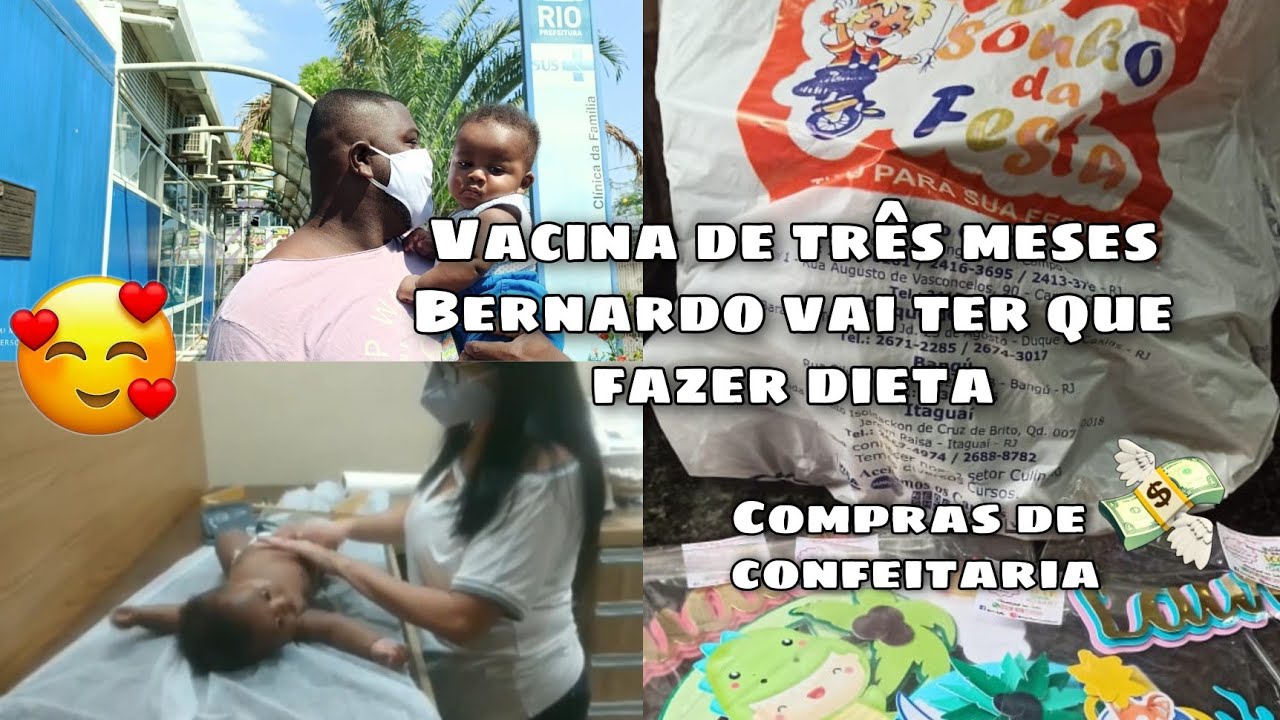 Vlogando nosso dia/Consulta do Bernardo no pediatra/ Vacina da covid 19/ Vacina de 3 meses.