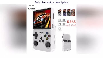 Latest Products You Must Know! Open Source R36S Retro Handheld Video Game Console Linux System 3