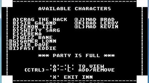 Might and Magic 1 - INTRO