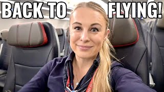 Flight Attendant Life | Come Back To Work With Me!