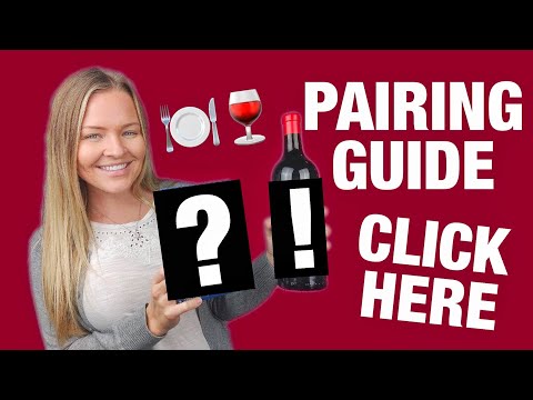 Food and Wine Pairing Guide for Beginners to Wine | Red Wine and White Wine Pairing 101