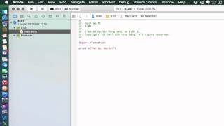 S101 - Writing Your First Swift Program