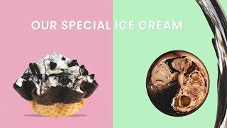 Motion graphics | Ice cream Motion graphics | Ice cream Advertising video