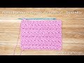 Punto Racimo o Cluster de Crochet - Ganchillo Paso a Paso | Aumentos y Disminuciones Incluidos