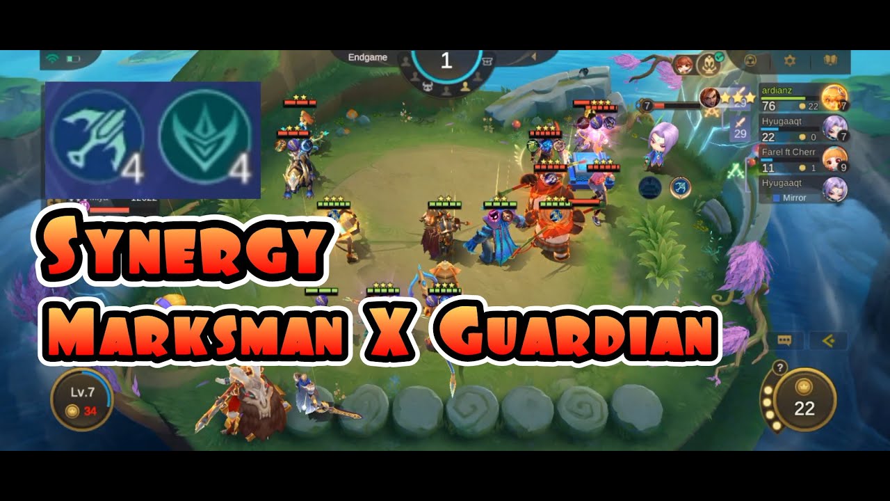 Magic Chess Synergy Marksman x Guardian