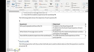 How to repeat and update the same information throughout a document using cross-referencing