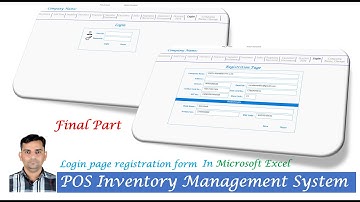 POS Inventory Management System in excel vba Part 14 // @excelshambhu