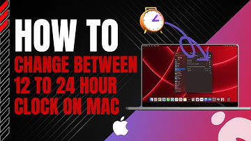 How to Change Between 12 to 24 Hour Clock on Mac