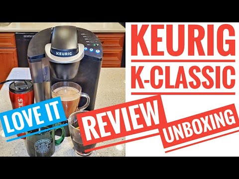 DETAILED REVIEW KEURIG K-Classic Coffee Maker AMAZON'S #1 Single Serve Brewers Unboxing DEC 2020