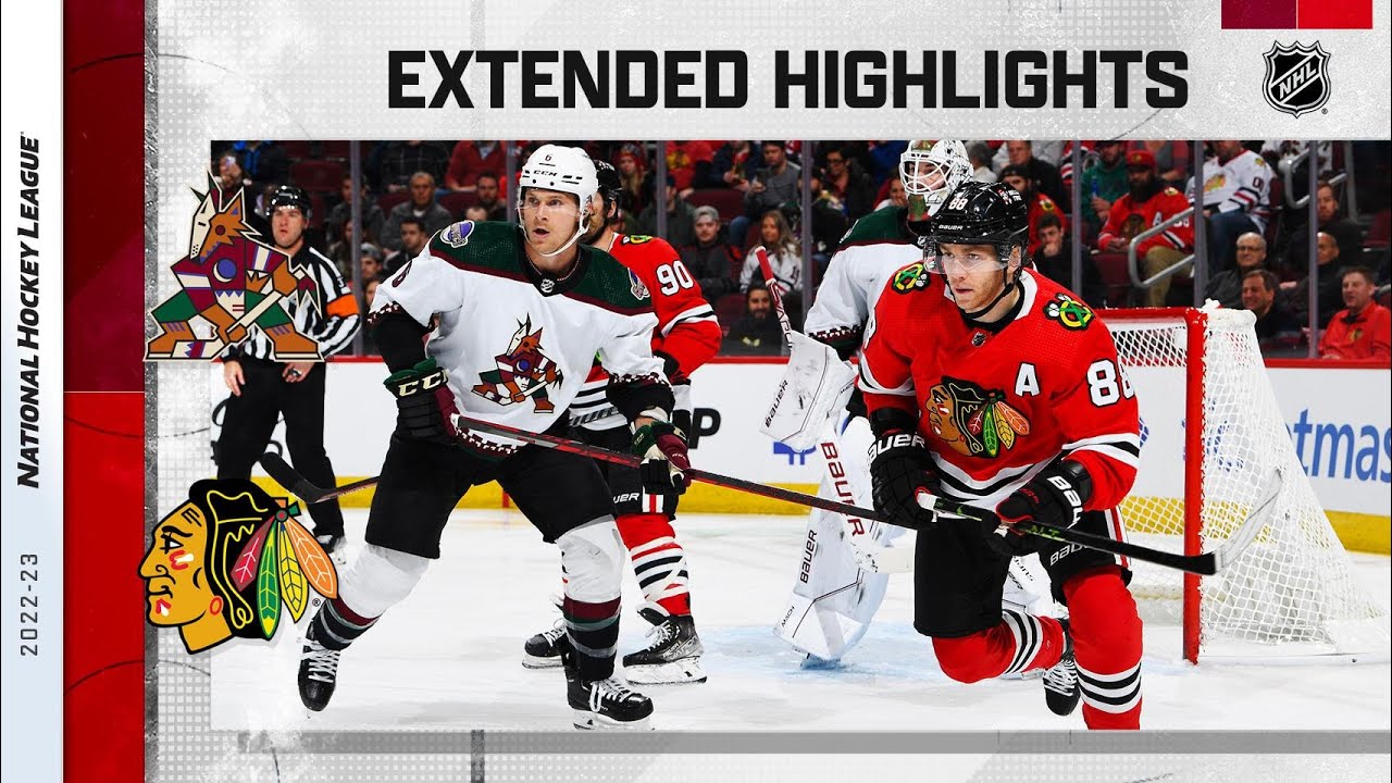 Arizona Coyotes vs. Chicago Blackhawks Feb 10, 2023 HIGHLIGHTS